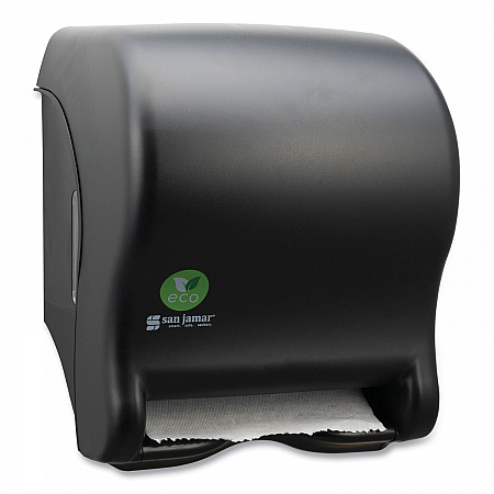 Ecological Automatic Towel Dispenser, 9.1 x 14.4 x 11.8, Black (T8000REBK)