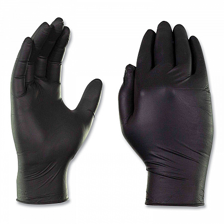 Industrial Nitrile Gloves, Powder-Free, Medium, 5 mil Thick, 9.5