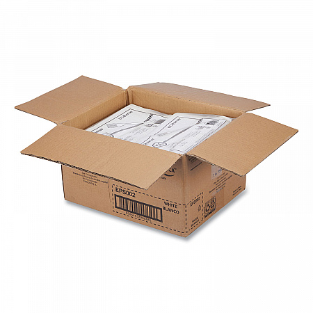 EcoSense Renewable Plant Starch Cutlery, Fork, Plastic, Cream, 50/Pack, 20 Packs/Carton (EPS002)