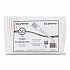 EcoSense Renewable Plant Starch Cutlery, Fork, Plastic, Cream, 50/Pack, 20 Packs/Carton (EPS002)