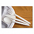 EcoSense Renewable Plant Starch Cutlery, Knife, Plastic, Cream, 50/Pack, 20 Packs/Carton (EPS001)
