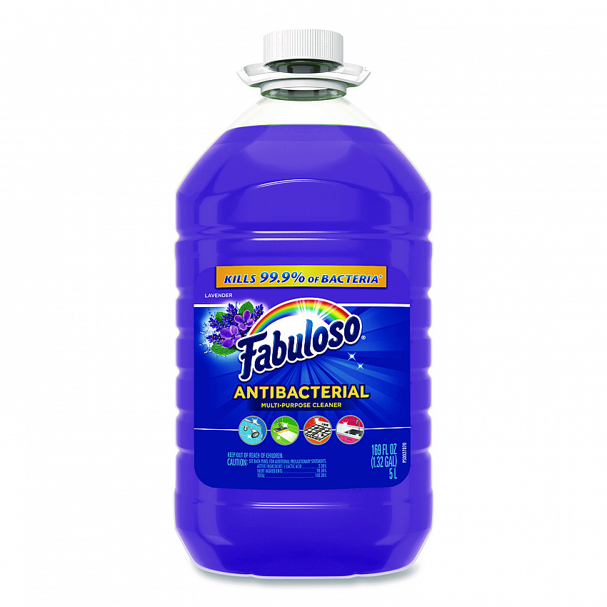 Antibacterial Multi-Purpose Cleaner, Lavender Scent, 169 oz Bottle, 3/Carton (99507)