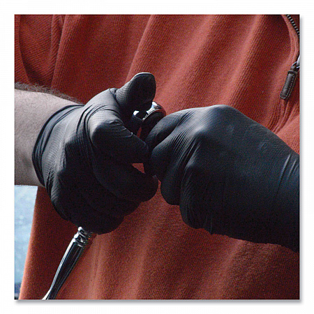 Heavy-Duty Industrial Nitrile Gloves, Powder-Free, XX-Large, 6 mil Thick, 9.5