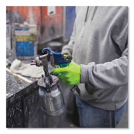 Heavy-Duty Industrial Nitrile Gloves, Powder-Free, X-Large, 8 mil Thick, 9.5