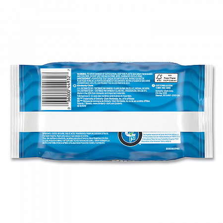 Fresh Care Flushable Cleansing Cloths, 1-Ply, 3.75 x 5.5, White, 42/Pack, 12 Packs/Carton (44932CT)