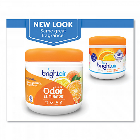 Super Odor Eliminator, Mandarin Orange and Fresh Lemon, 14 oz Jar (900013EA)