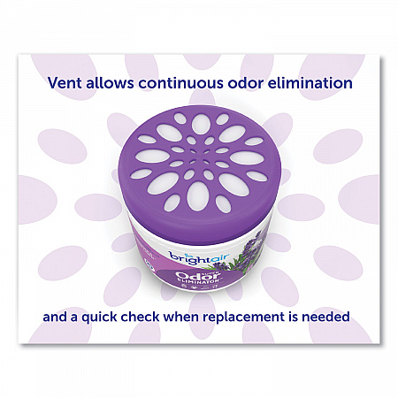 Super Odor Eliminator, Lavender and Fresh Linen, Purple, 14 oz Jar (901325)