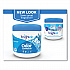 Super Odor Eliminator, Cool and Clean, Blue, 14 oz Jar, 6/Carton (900090CT)