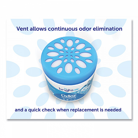 Super Odor Eliminator, Cool and Clean, Blue, 14 oz Jar (900090EA)