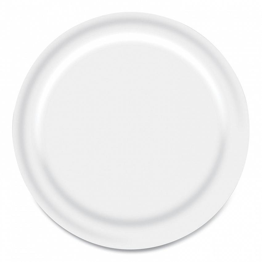 Paper Dinnerware, Plate, 6" dia, White, 1,000/Carton (WH6PLT)