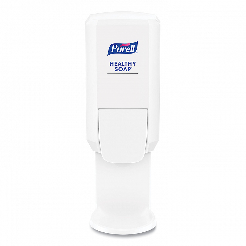 CS2 Healthy Soap Dispenser, 1,000 mL, 5.14 x 3.88 x 10, White, 6/Carton (413106CT)