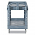 BRUTE Heavy-Duty Ergo Handle Utility Cart, Plastic, 2 Shelves, 750 lb Capacity, 26