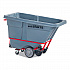 0.5 cu yd BRUTE DURATILT Frame Tilt Truck, Heavy Duty, 1,400 lb Capacity, Gray (2192465)