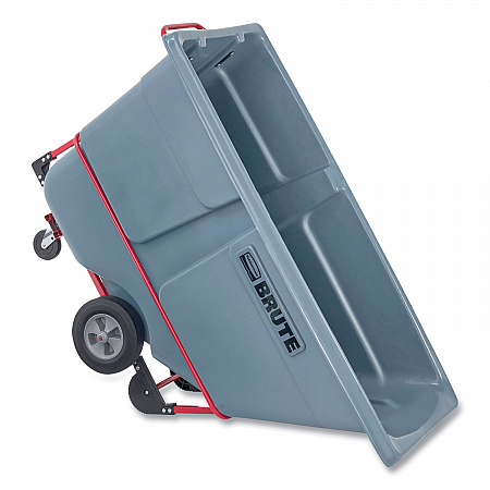 1 cu yd BRUTE DURATILT Frame Tilt Truck, Standard Duty, 1,200 lb Capacity, Gray (2192462)