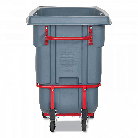 0.5 cu yd BRUTE DURATILT Frame Tilt Truck, Heavy Duty, 1,400 lb Capacity, Gray (2192465)