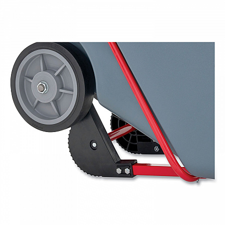 0.5 cu yd BRUTE DURATILT Frame Tilt Truck, Heavy Duty, 1,400 lb Capacity, Gray (2192465)