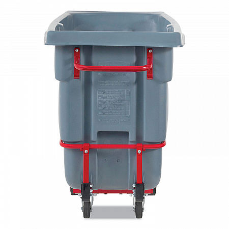 0.5 cu yd BRUTE DURATILT Frame Tilt Truck, Standard Duty, 850 lb Capacity, Gray (2192466)