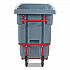 0.5 cu yd BRUTE DURATILT Frame Tilt Truck, Standard Duty, 850 lb Capacity, Gray (2192466)