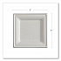 Vanguard Renewable and Compostable Sugarcane Plates, 6 x 6, White, 500/Carton (EPP021NFA)