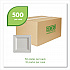Vanguard Renewable and Compostable Sugarcane Plates, 6 x 6, White, 500/Carton (EPP021NFA)