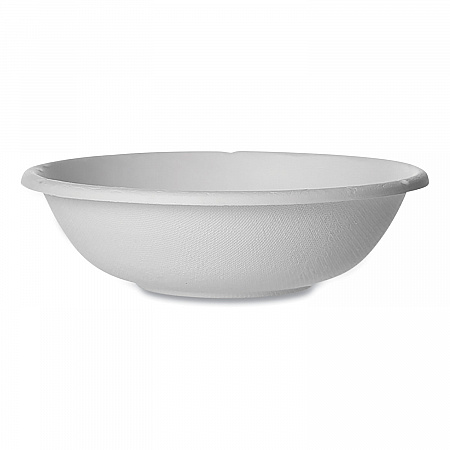 Vanguard Renewable and Compostable Sugarcane Bowls, 16 oz, White, 800/Carton (EPBL16CNFA)