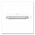 Vanguard Renewable and Compostable Sugarcane Plates, 5 x 10, White, 500/Carton (EPP024NFA)