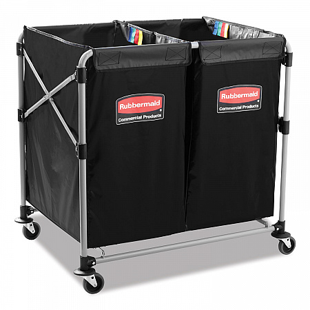 4 Bushel Collapsible X-Cart Bag for Rubbermaid Commercial 1881749 and 1881781, 5 cu ft, 22.08