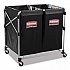 4 Bushel Collapsible X-Cart Bag for Rubbermaid Commercial 1881749 and 1881781, 5 cu ft, 22.08