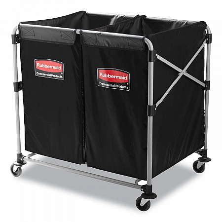 4 Bushel Collapsible X-Cart Bag for Rubbermaid Commercial 1881749 and 1881781, 5 cu ft, 22.08
