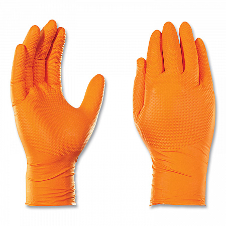 Heavy-Duty Industrial Nitrile Gloves, Powder-Free, XX-Large, 8 mil Thick, 9.5