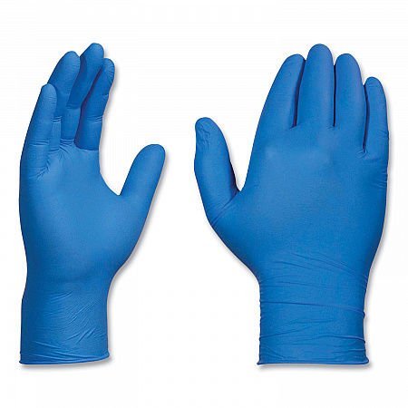 Industrial Nitrile Gloves, Powder-Free, Medium, 3 mil Thick, 9.5
