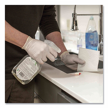 Latex Disposable Gloves, Powder-Free, Small, 4 mil Thick, 9.5