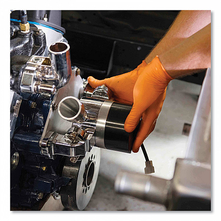 Heavy-Duty Industrial Nitrile Gloves, Powder-Free, Small, 8 mil Thick, 9.5