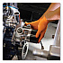 Heavy-Duty Industrial Nitrile Gloves, Powder-Free, Large, 8 mil Thick, 9.5