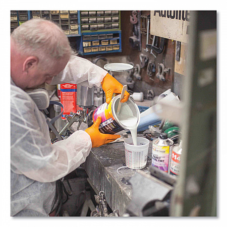 Heavy-Duty Industrial Nitrile Gloves, Powder-Free, X-Large, 8 mil Thick, 9.5