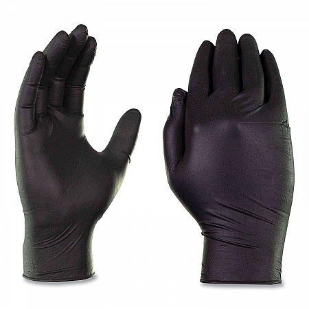Industrial Nitrile Gloves, Powder-Free, X-Large, 3 mil Thick, 9.5
