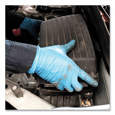Industrial Nitrile Gloves, Powder-Free, XX-Large, 5 mil Thick, 9.5