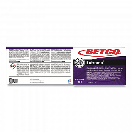 Extreme Floor Stripper, 1 gal Bottle, 4/Carton (1840400)