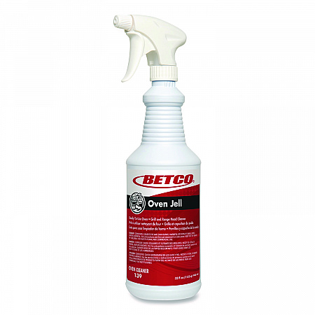 Oven Jell Cleaner, Lemon Scent, 32 oz Bottle, 12/Carton (1391200)