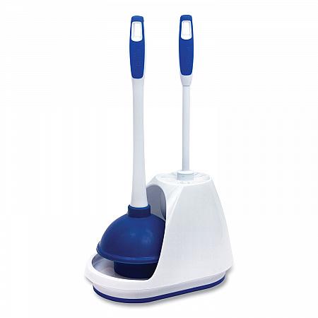 Turbo Plunger and Bowl Brush Set, 12.5