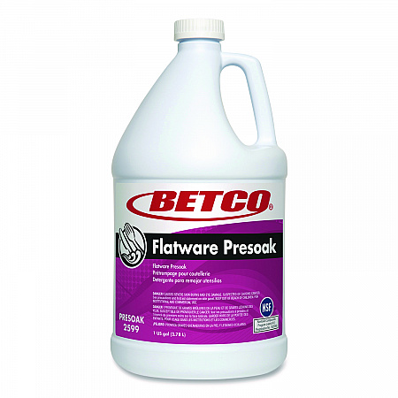 Flatware Presoak 1 gal Bottle, 4/Carton (25990400)