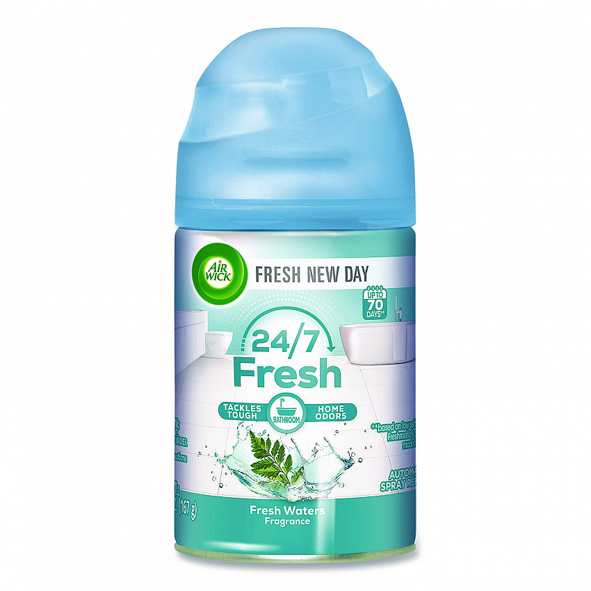Freshmatic Life Scents Starter Kit, 5.89 oz Fresh Waters Refill/AA Battery (88413KT)