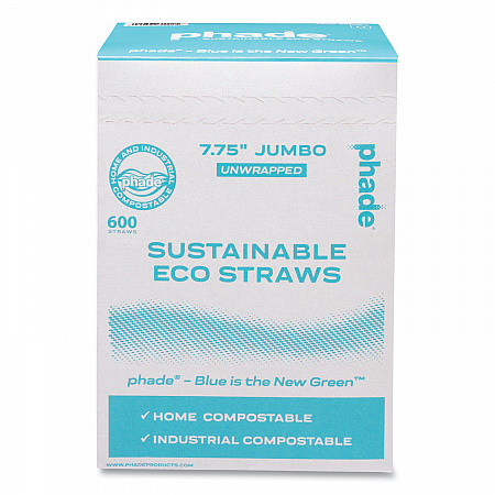 Marine Biodegradable Straws, 7.75