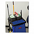 Vinyl Cleaning Cart Bag for Rubbermaid Commercial High-Capacity Cleaning Carts, 34 gal, 10.5