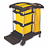 Heavy-Duty Cleaning Cart Caddy, 10-qt, Yellow, 6/Carton (FG9T8200YEL)