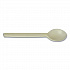 EcoSense Renewable Plant Starch Cutlery, Spoon, Plastic, Cream, 50/Pack (EPS003PK)