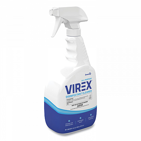 Virex All-Purpose Disinfectant Cleaner, Citrus Scent, 32 oz Spray Bottle, 8/Carton (CBD540533)