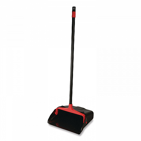 Maxi-Plus Lobby Dust Pan with Rear Wheels, 13 x 35, 30