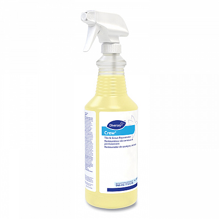 Crew Tile and Grout Rejuvenator, Chlorine Scent, 32 oz Spray Bottle, 12/Carton (101104392)