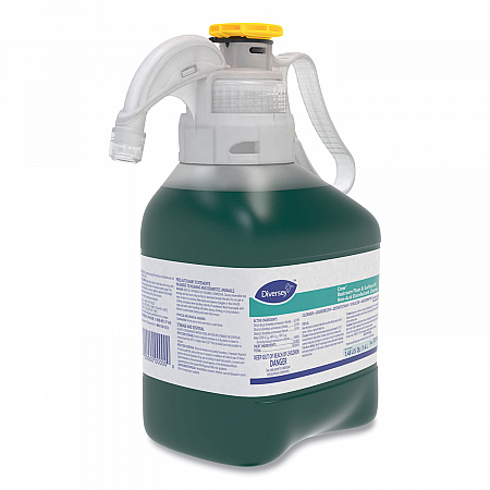 Crew Restroom Floor and Surface SC Non-Acid Disinfectant Cleaner, Fresh Scent, 1.4 L SmartDose, 2/Carton (101105993)